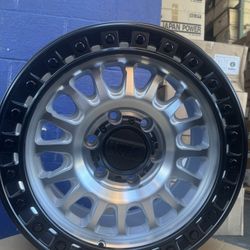 17” Km552 IMS machine Face Black Lip 6x139.7