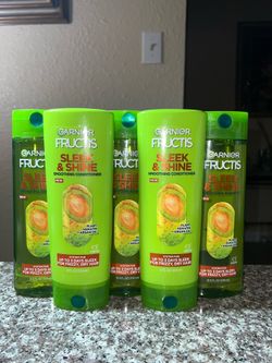 Garnier sleek and shine set