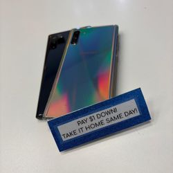 Samsung Galaxy Note 10 Unlocked - Pay $1 DOWN AVAILABLE - NO CREDIT NEEDED