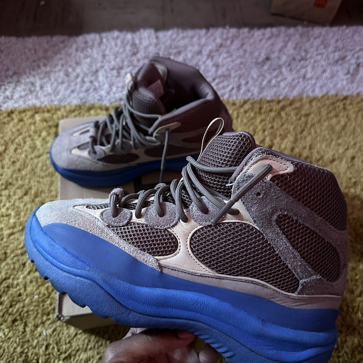 Yeezy desert Boot Taupe Blue Sz10 for Sale in New York, NY - OfferUp