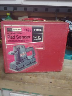 Sears craftsman pad sander