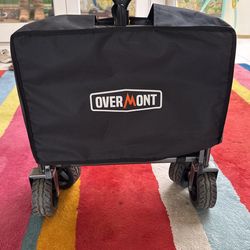 Overmont 300lbs Collapsible Cart With Tailgate