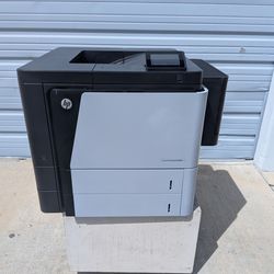 HP LaserJet enterprise M806 wide format tabloid printer