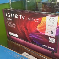 LG UHD 43inch 4k New In Box  Sealed 