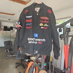 Dale Earnhardt racing jacket.
