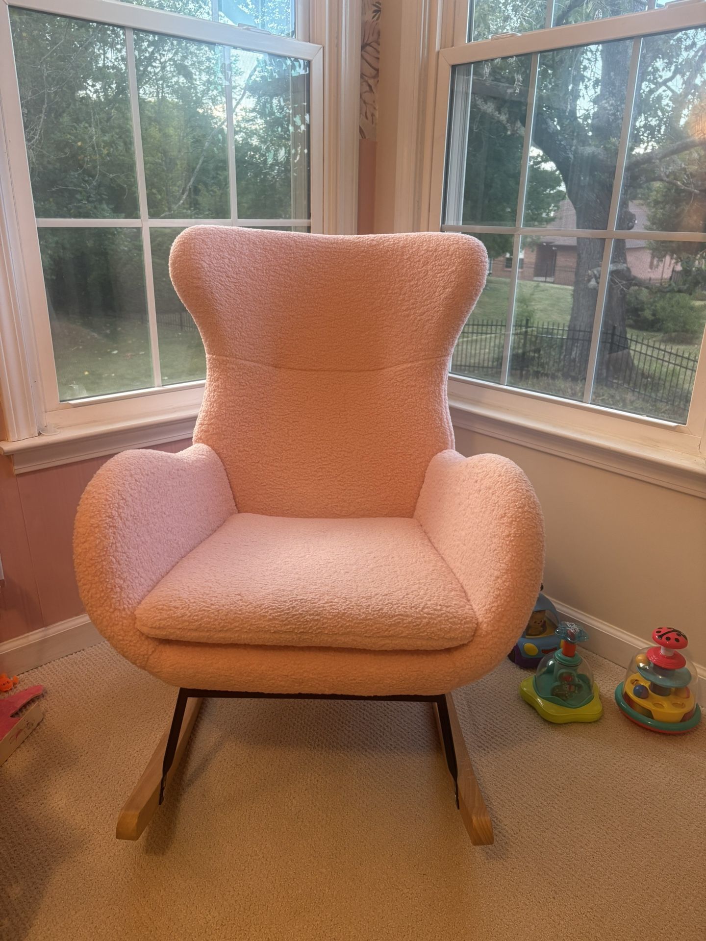 Pink Rocking Chair