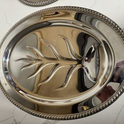  Silver Plated Serving Dish 