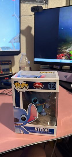 Stitch #12 Funko Pop  original Disney logo