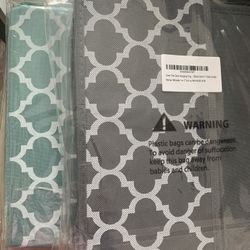 Hanging Organizer Over The Door with 5 Large Clear Window Pocket