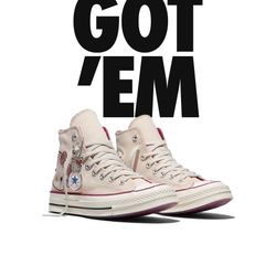 Converse + Hello Kitty Swarovski