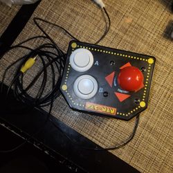 Vintage Pac-Man Arcade Game With Joystick