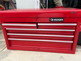 Husky Red Steel Tool Chest