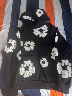 Denim tears black & white hoodie