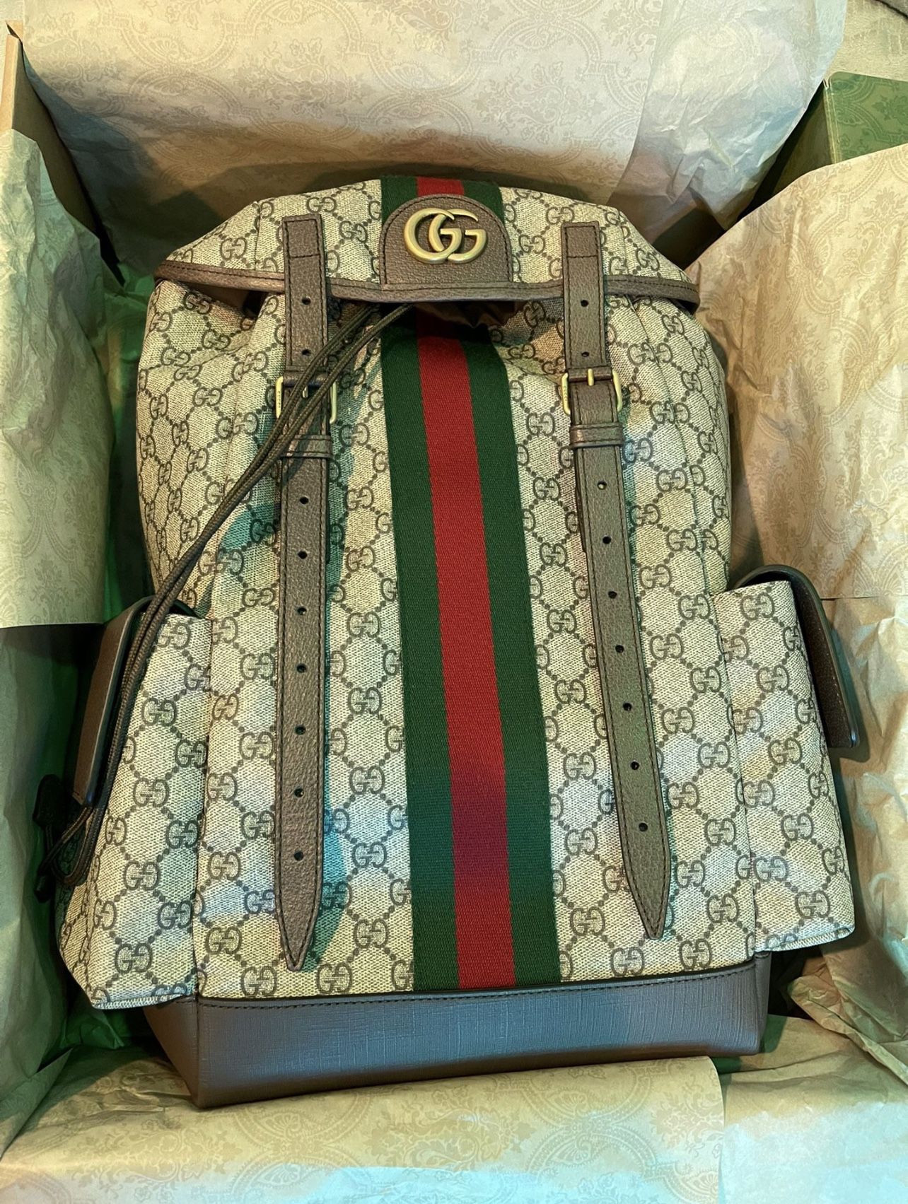 Rudyard Kipling Kategori Latterlig Gucci Ophidia GG Medium Backpack (New) for Sale in Pleasanton, CA - OfferUp