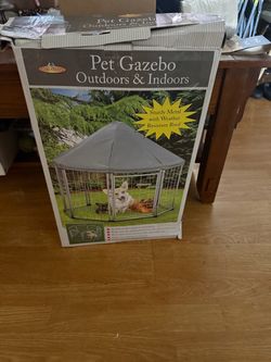 Pet gazebo