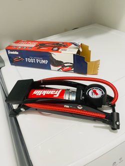 Franklin High Pressure Foot Pump - Like New in Bo