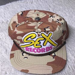 Chrome Hearts 'Sex Records' Hat (No Trades) Brand New