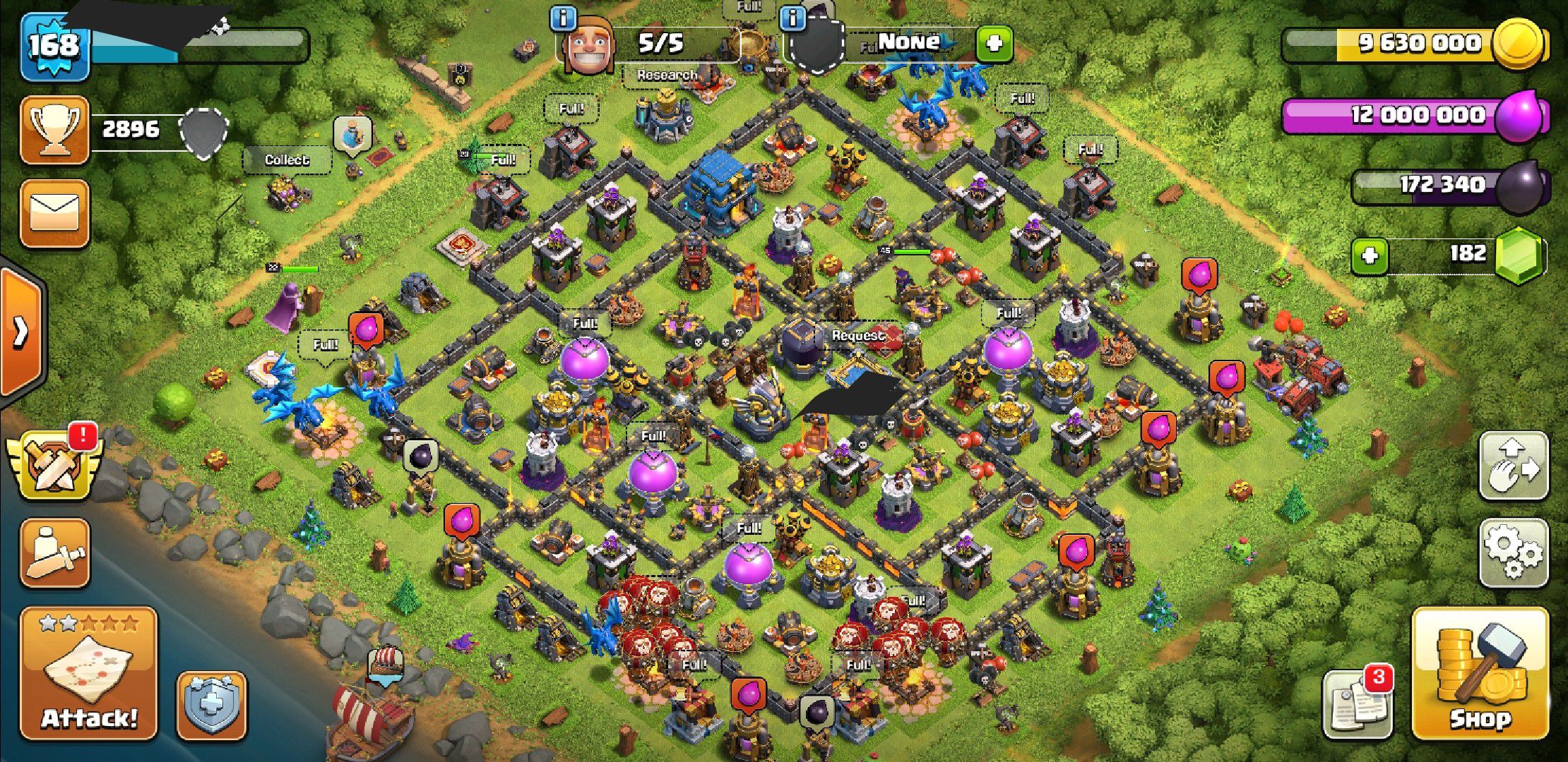 Clash of clans th12