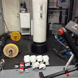 Fight Camp Boxing Bag And Gloves 