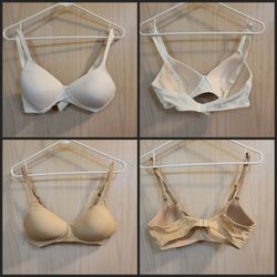Two Hanes Bras, 36C