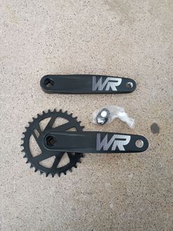 Bicycle crank set WR new no offers no trade 75th Ave Indian School serious buyers only please