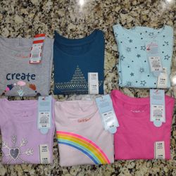 6  Cat & Jack Blouses 