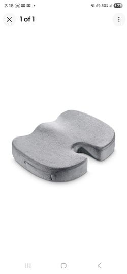 Konnor Memory Foam Seat Cushion Pad, Office Chair Orthopedic Large Firm Comfort 