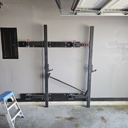 **Wall Mount Squat Rack / Pull Up Bar**