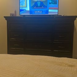 Tall Heavy Wood Dresser