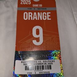 Dolphins Parking Pass Tailgate