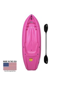 Lifetime Wave 6 ft Youth Kayak Pink (90098) Made in the USA 