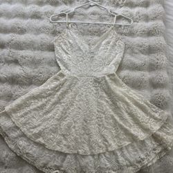 White Lace Dress