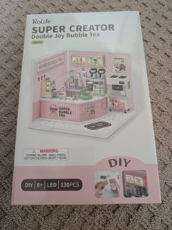 Brand new Rolife Super Creator DIY Miniature House Kit