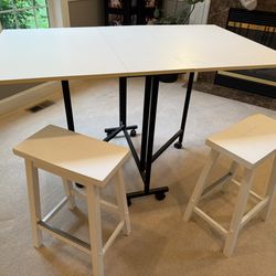 Craft/Sewing Table Set