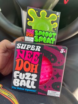 Nee Doh Sproot Splat & Fuzz Ball