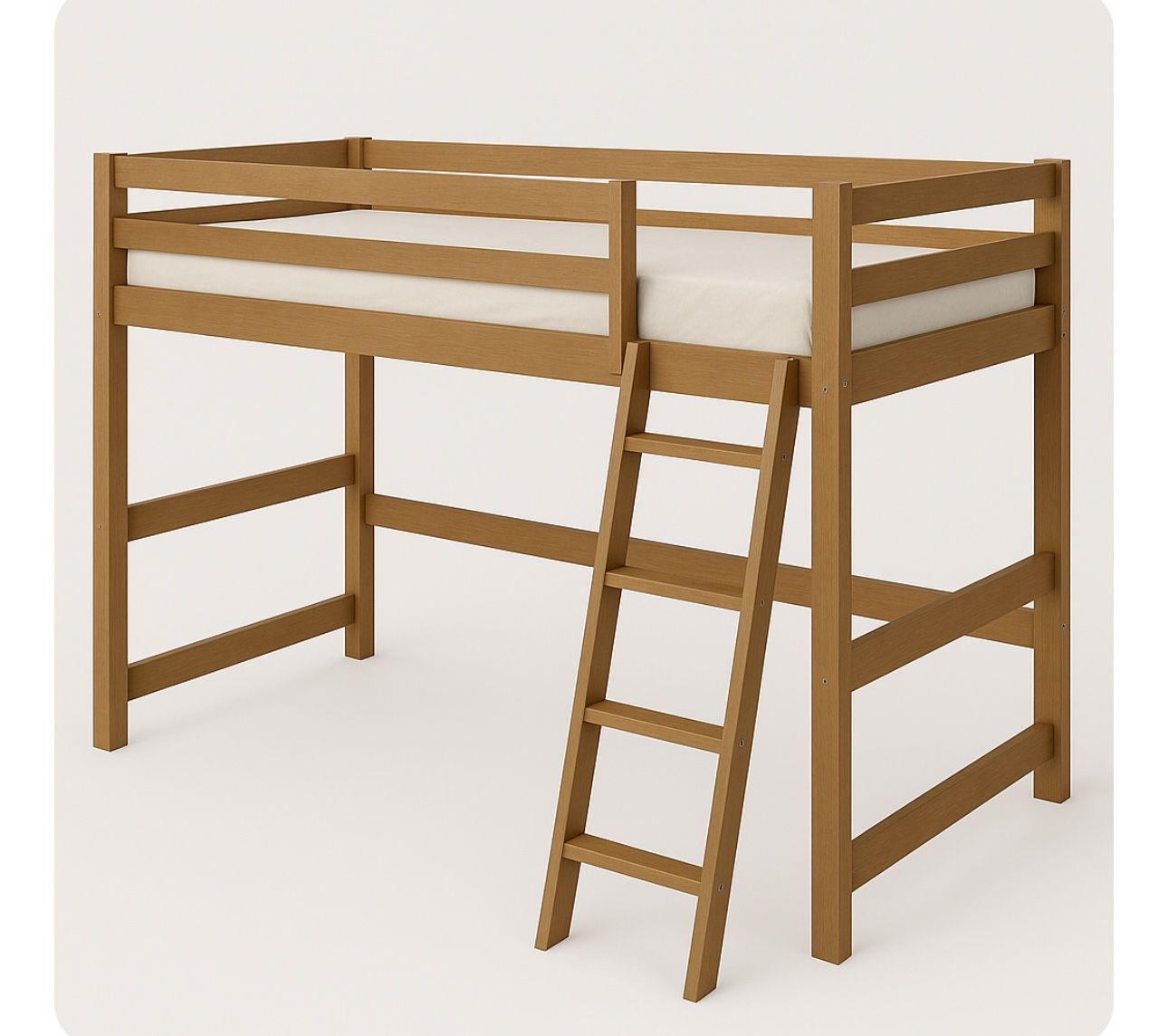Loft bed Cafe Wooden