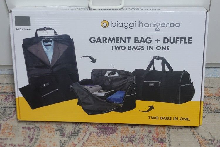GARMENT BAG + DUFFLE
