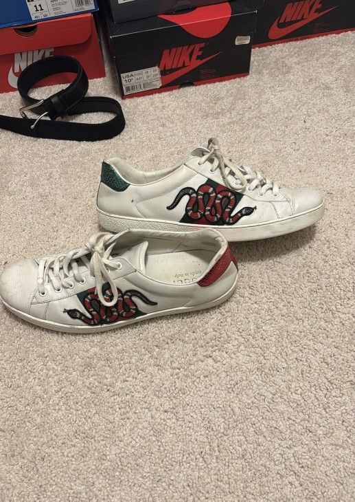 Gucci Ace Snake Size 11 US 12