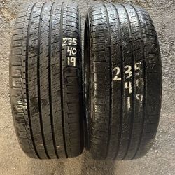 235/40/19 Goodyear
