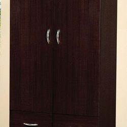 Brand New Brown Wardrobe (22"D x 22"W x 72"H)
