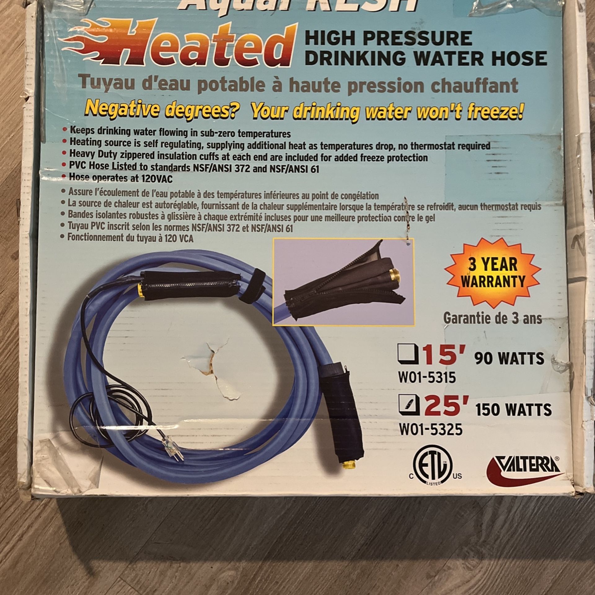Heated Water Hose