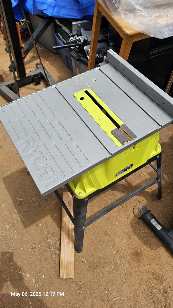 Rayobi 15amp Table Saw