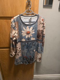 3 new blouses xtra lg 10 each or all 3 for25