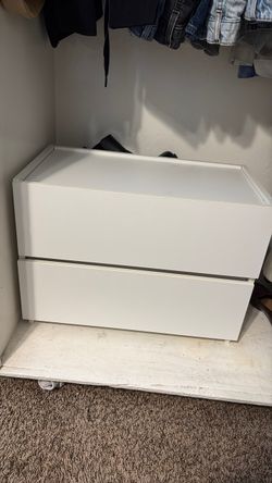 Two drawer dresser