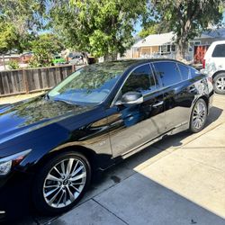 Q50 3.0t 2018 Clean Tittle Small Dent In Bumper 