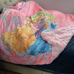 Pink Reversable Bed comforter 