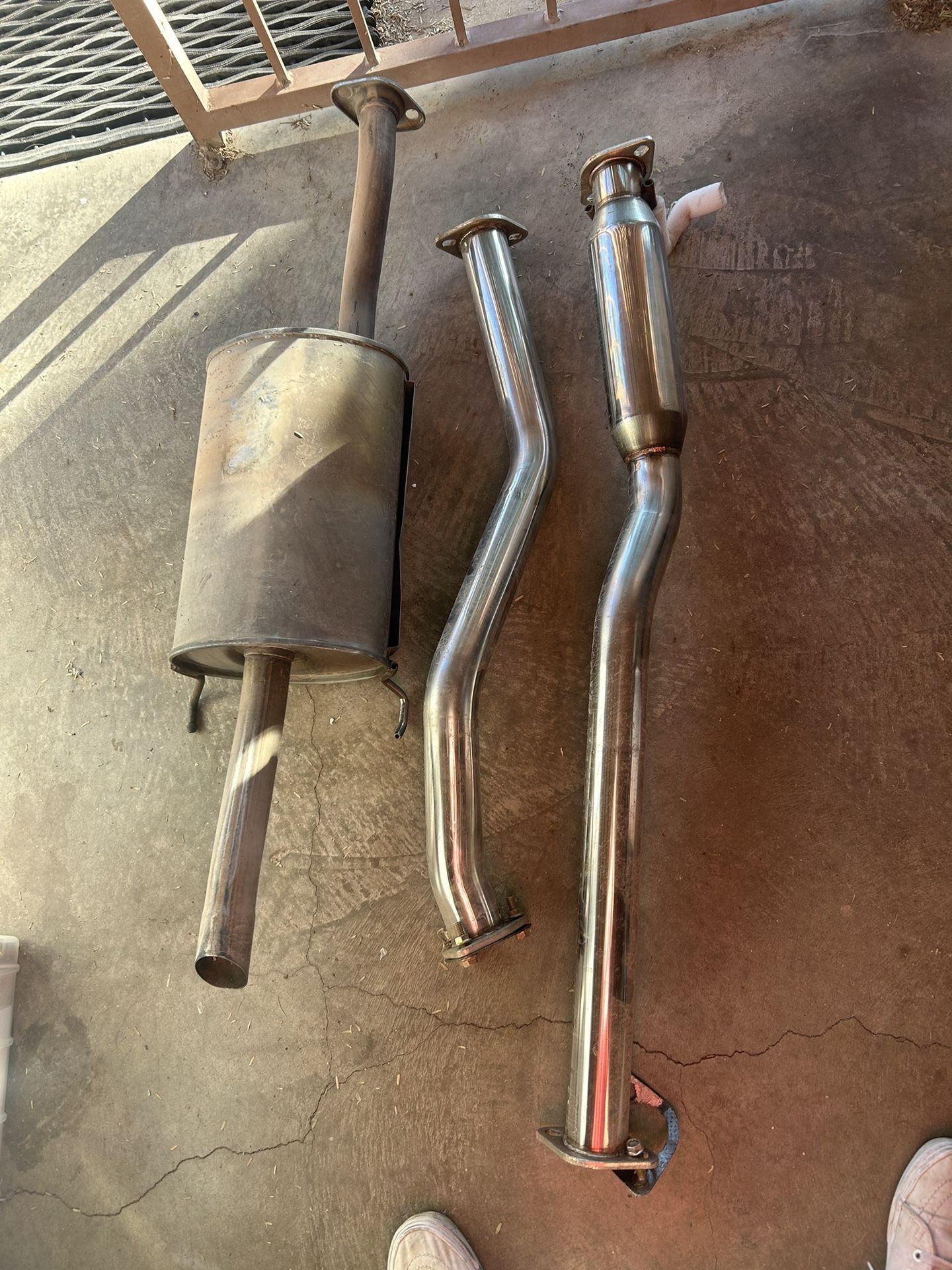 01 Honda Civic Stock Exhaust
