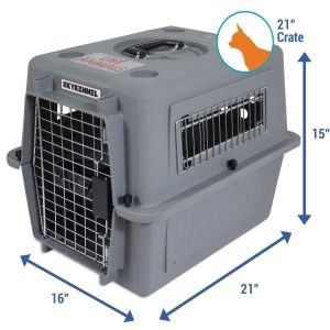 Gray Sky Kennel/ Crate