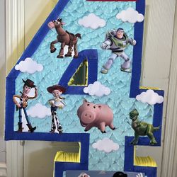 Toy Story Theme Piñata 