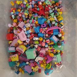 Roughly 400 Shopkins